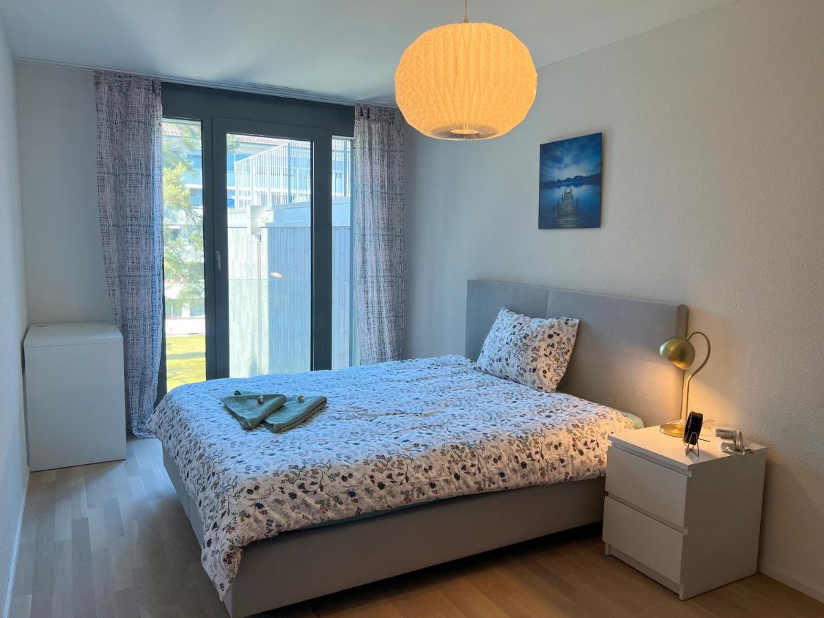 Lavish 4.5 Rooms Furnished Apartment @Glattbrugg Opfikon-Glattbrugg 外观 照片